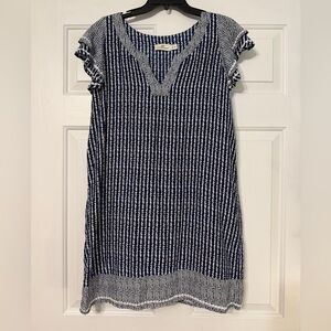 Vineyard Vines Blue and White Dress
